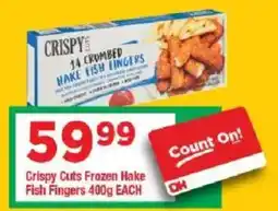 OK Grocer Crispy Cuts Frozen Hake Fish Fingers offer