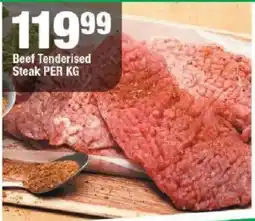 OK Grocer Beef Tenderised Steak offer