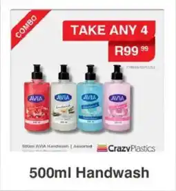 Crazy Plastics Avia Handwash offer