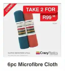 Crazy Plastics Microfibre Cloth offer