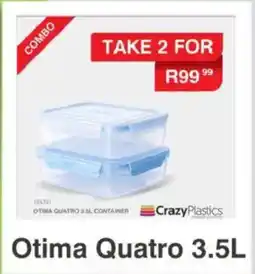 Crazy Plastics Otima Quatro offer