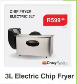 Crazy Plastics Electric Chip Fryer offer