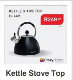 Crazy Plastics Kettle Stove Top offer