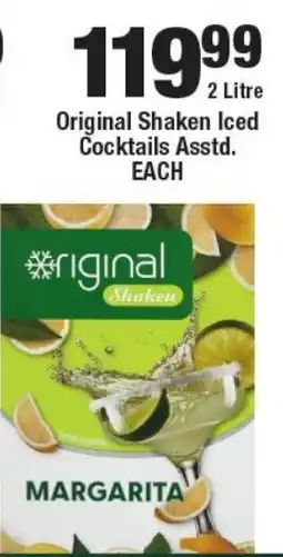 OK Liquor Original Shaken Iced Cocktails offer