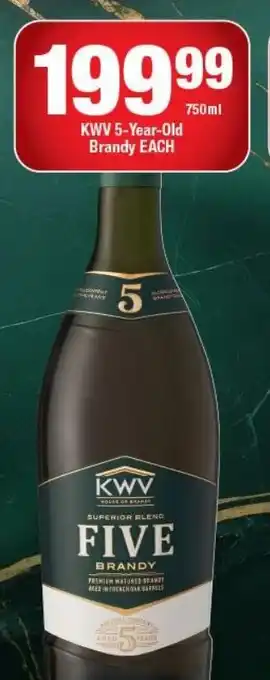 OK Liquor KWV 5-Year-Old Brandy offer