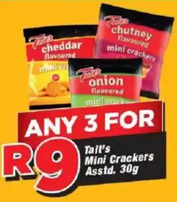 OK Grocer Tait's Mini Crackers offer
