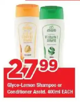 OK Grocer Glyco-Lemon Shampoo or Conditioner offer