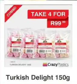 Crazy Plastics Turkish Delight offer