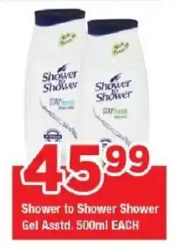 OK Grocer Shower to Shower Shower Gel offer