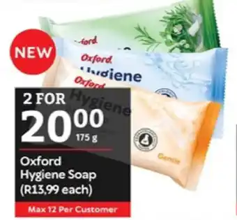 Oxford Freshmarket Oxford Hygiene Soap offer