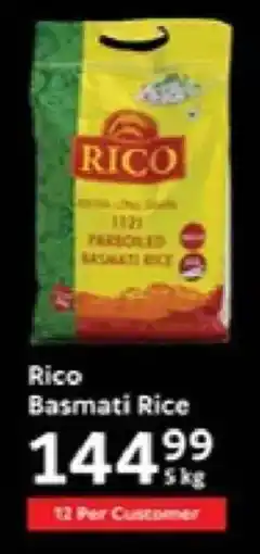 Oxford Freshmarket Rico Basmati Rice offer