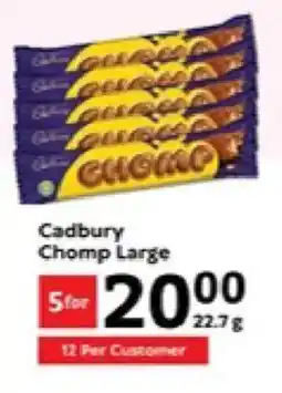 Oxford Freshmarket Cadbury Chomp Large offer