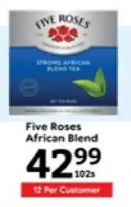 Oxford Freshmarket Five Roses African Blend offer