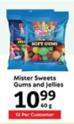 Oxford Freshmarket Mister Sweets Gums and Jellies offer