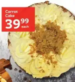 Oxford Freshmarket Carrot Cake offer