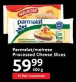 Oxford Freshmarket Parmalat/ Melrose Processed Cheese Slices offer