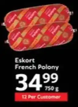 Oxford Freshmarket Eskort French Polony offer