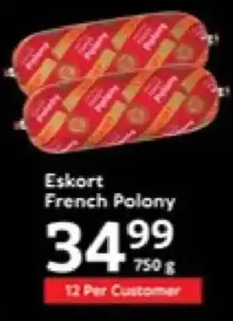 Oxford Freshmarket Eskort French Polony offer