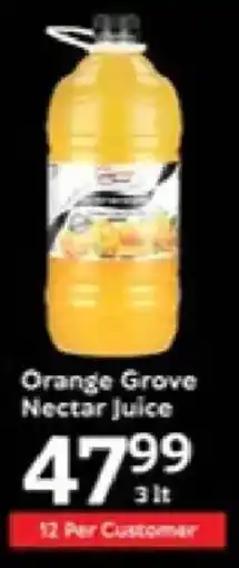 Oxford Freshmarket Orange Grove Nectar Juice offer