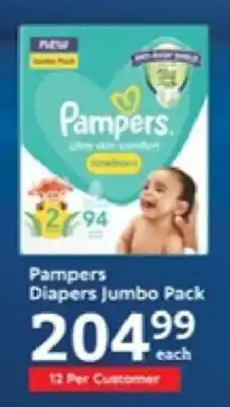 Oxford Freshmarket Pampers Diapers Jumbo Pack offer