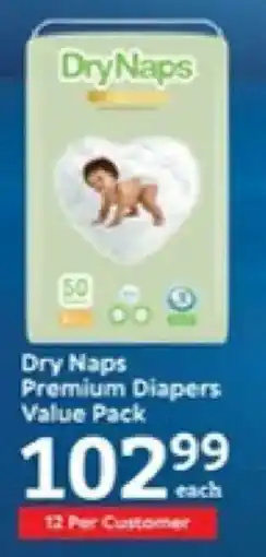Oxford Freshmarket Dry Naps Premium Diapers Value Pack offer