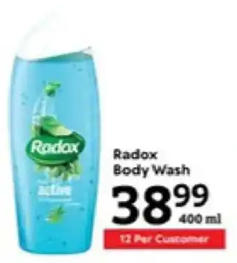 Oxford Freshmarket Radox Body Wash offer