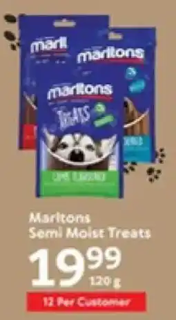 Oxford Freshmarket Marltons Semi Moist Treats offer