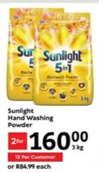 Oxford Freshmarket Sunlight Hand Washing Powder offer