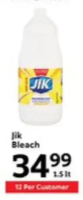 Oxford Freshmarket Jik Bleach offer