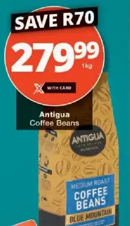 Checkers Antigua Coffee Beans offer
