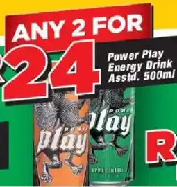 OK Grocer Power Play Energy Drink offer