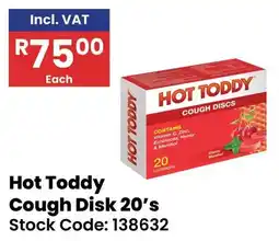 Africa Cash and Carry Hot Toddy Cough Disk offer