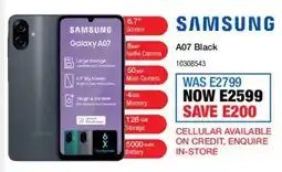 OK Furniture Samsung A07 Black offer