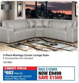 OK Furniture Montego Corner Lounge Suite offer
