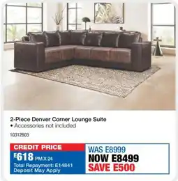 OK Furniture Denver Corner Lounge Suite offer