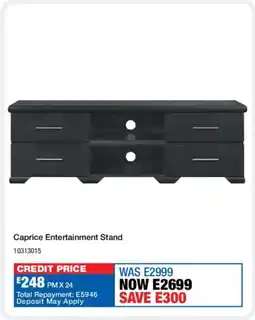 OK Furniture Caprice Entertainment Stand offer