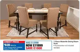 OK Furniture Westville Dining Room Suite offer