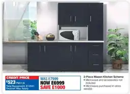 OK Furniture Mason Kitchen Scheme offer
