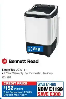 OK Furniture Bennett Read Single Tub offer
