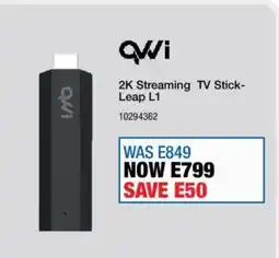OK Furniture QVWI 2K Streaming TV Stick Leap L1 offer