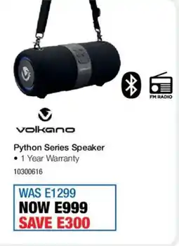 OK Furniture Volkano Python Series Speaker offer