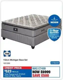 OK Furniture Sealy 152cm Michigan Base Set offer