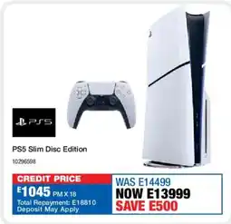 OK Furniture PS5 Slim Disc Edition offer