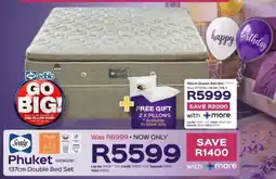 Sleepmasters Sealy Phuket 137cm Double Bed Set offer