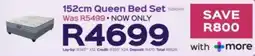 Sleepmasters Sleepmasters 152cm Queen Bed Set offer