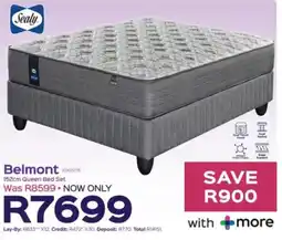 Sleepmasters Sealy Belmont 152cm Queen Bed Set offer