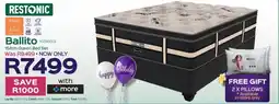Sleepmasters Restonic Ballito 152cm Queen Bed Set offer