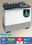Russells Hisense 16Kg White Twin Tub WSDE163 offer