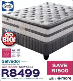 Sleepmasters Sealy Salvador 152cm Queen Bed Set offer