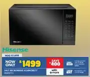 Russells Hisense 34L Microwave H34MOBS17 offer